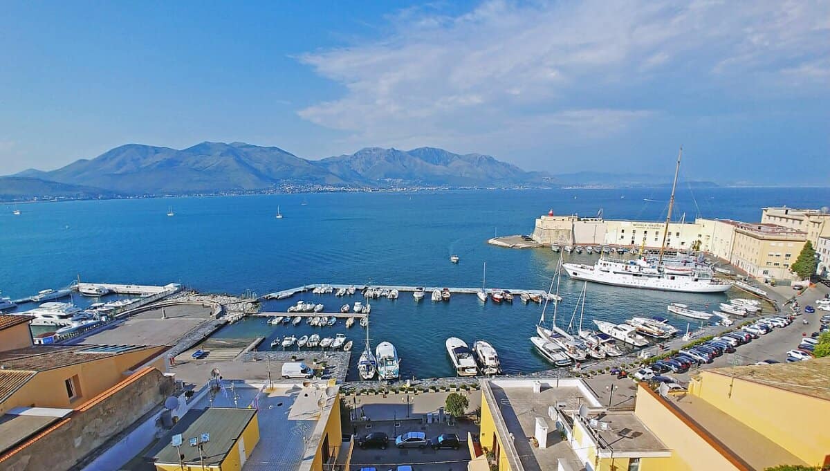 Gaeta, porto Santa Maria Veduta dal campanile della cattedrale